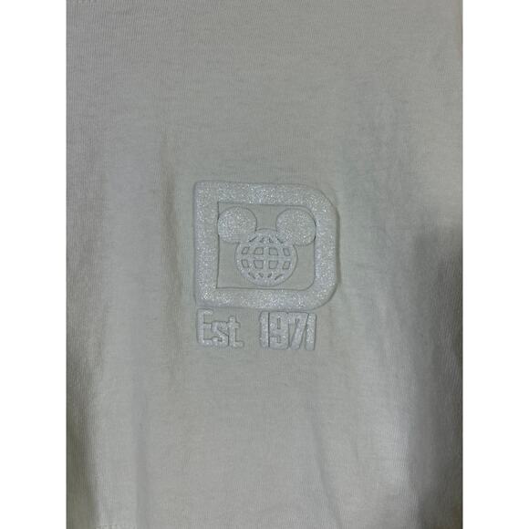 Walt Disney Spirit Jersey XXL Mint Green Sparkle Glitter - Picture 3 of 9